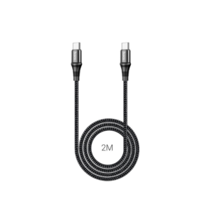 Hoco X50 100W Type C to Type C Fast Charging Cable 2M - Image 1