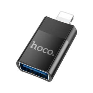 Hoco UA17 Male Lightening to female USB adapter - Image 1