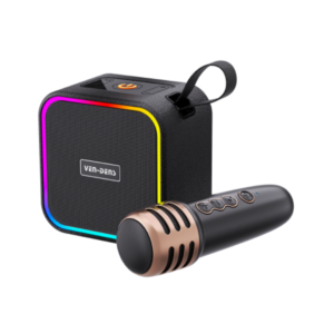 Ven Dens VD-SPK008 LED Stereo Lights Portable Bluetooth Speaker With Microphone - Image 1